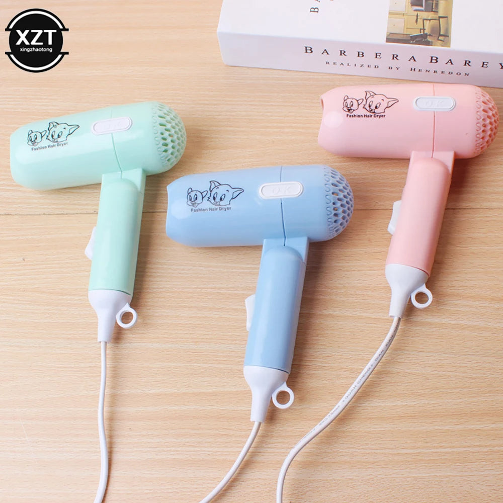 Foldable Hair Dryer Portable Home Travel Dorm Hair Dryer Hairdressing Salon