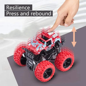 Hot Toys Car Monster Truck Four-wheel Drive Vehicle Stunt Dump Car Inertia