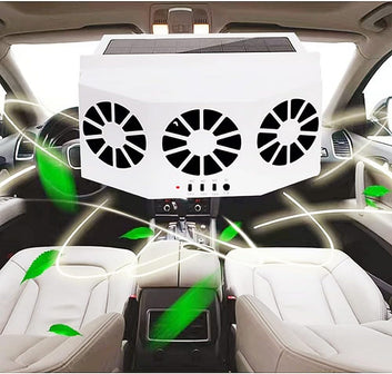 Solar Powered Car Ac Fan