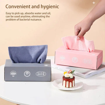 REUSABLE MAGIC MULTI-FUNCTIONAL CLEANING WIPE- 20 PCS