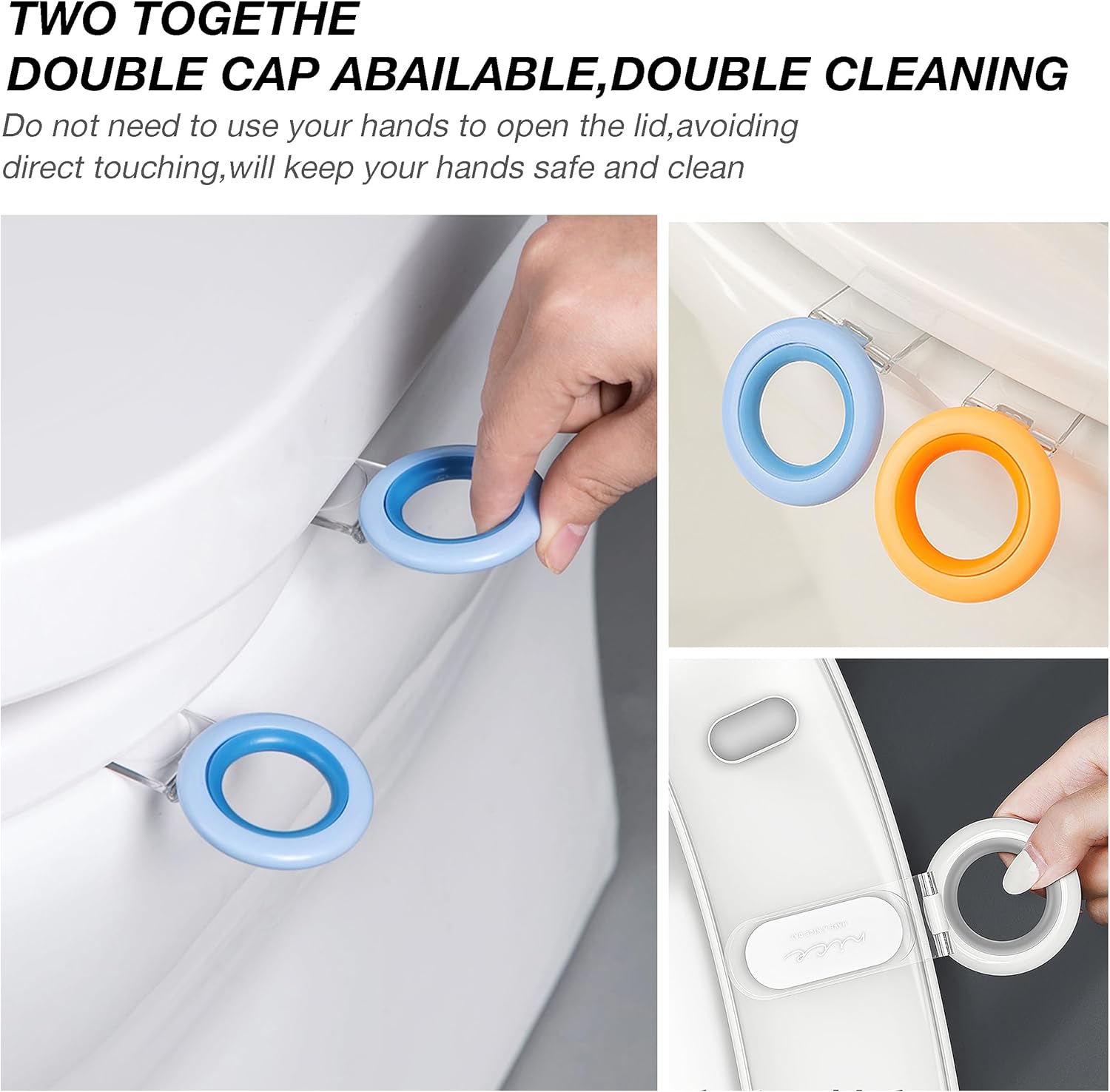 Multifunction Toilet Seat Lifter (2Pcs Pack)